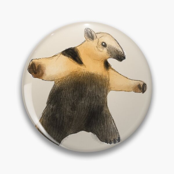 Item preview, Tamanduá-mirim/Collared anteater (Tamandua tetradactyla) designed and sold by Pogonarts.