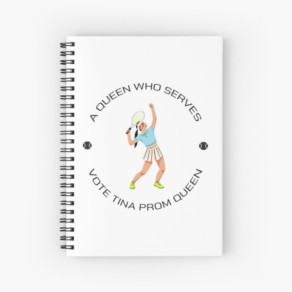Tina Young For Prom Queen Spiral Notebook