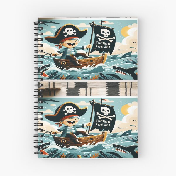 Item preview, Póster infantil Pirata 1, arte de pared y rompecabezas designed and sold by Cupideros.