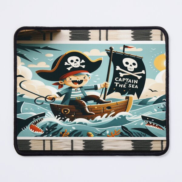 Item preview, Children's Pirate 1 Poster Wall Art and Puzzle designed and sold by Cupideros.