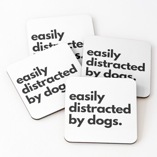 Item preview, Easily Distracted by Dogs designed and sold by shaldesign.