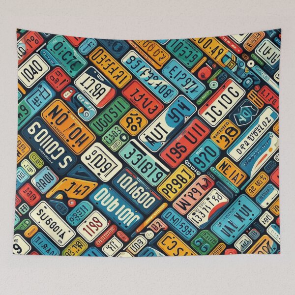 Item preview, Highway Elegance: Sleek License Plate Design designed and sold by Rui Fernandes.