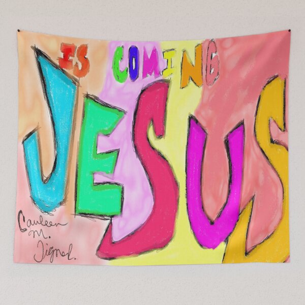 Item preview, Jesús viene designed and sold by Cauleen's Artwork & Design.