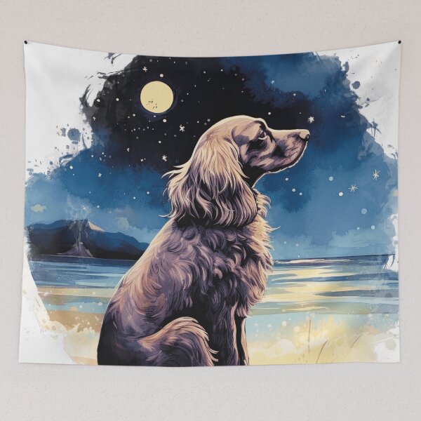 Item preview, Night Cocker Spaniel designed and sold by TheAnimalZ00.