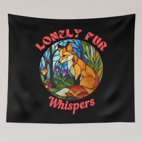 Item preview, Lonely Fur Whispers. fox head designed and sold by FoxVibes.