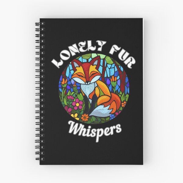Item preview, Lonely Fur Whispers. fox quote designed and sold by FoxVibes.