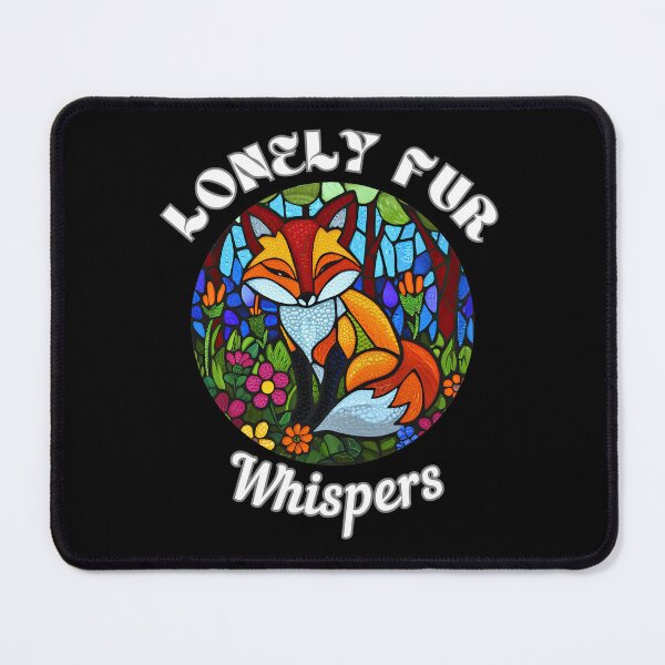 Item preview, Lonely Fur Whispers. fox quote designed and sold by FoxVibes.