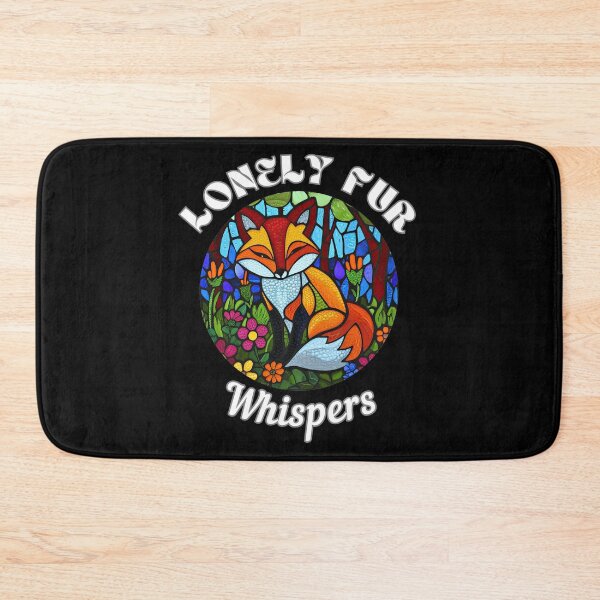 Item preview, Lonely Fur Whispers. fox quote designed and sold by FoxVibes.