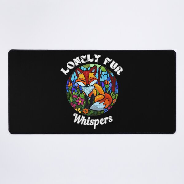 Item preview, Lonely Fur Whispers. fox quote designed and sold by FoxVibes.