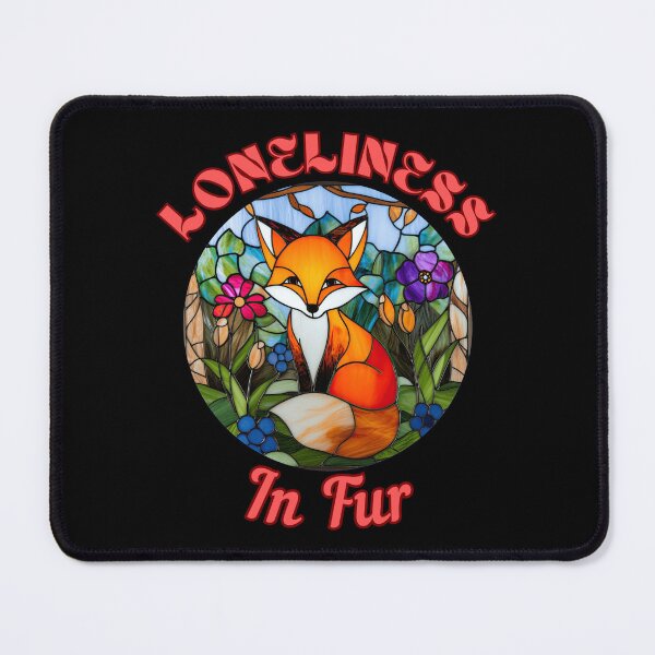 Item preview, Loneliness in Fur. fox head designed and sold by FoxVibes.