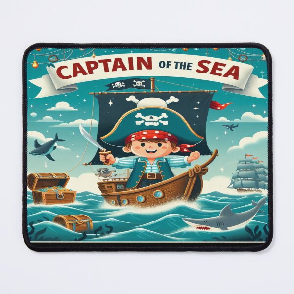 Item preview, Children's Pirate 2 Poster Wall Art and Puzzle designed and sold by Cupideros.