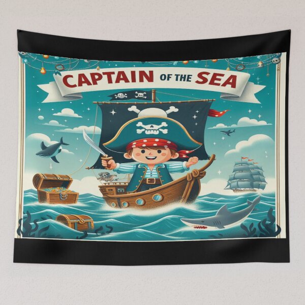 Item preview, Children's Pirate 2 Poster Wall Art and Puzzle designed and sold by Cupideros.