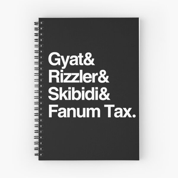 Item preview, Gyat & Rizzler & Skibidi & Fanum Tax designed and sold by popdesigner.