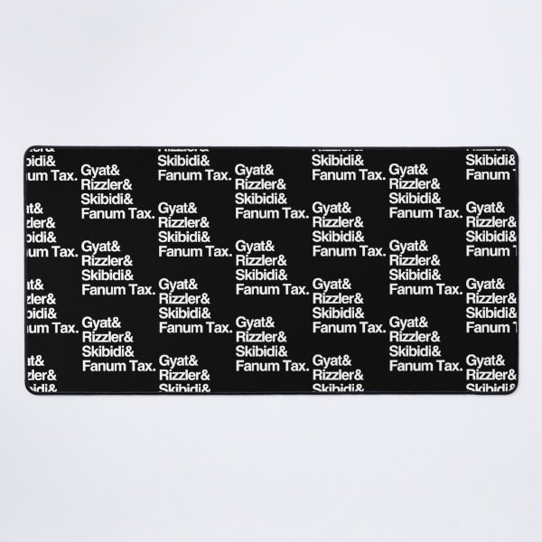 Item preview, Gyat & Rizzler & Skibidi & Fanum Tax designed and sold by popdesigner.