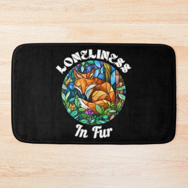Item preview, Loneliness in Fur. fox quote designed and sold by FoxVibes.