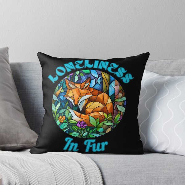 Item preview, Loneliness in Fur. vintage fox designed and sold by FoxVibes.