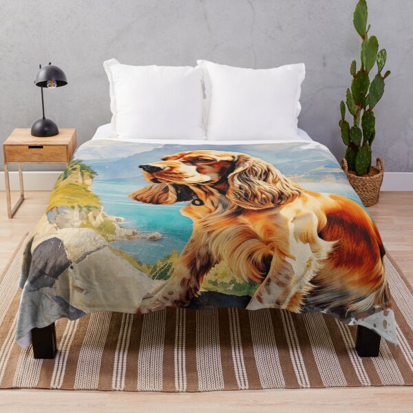 Item preview, Cute Cocker Spaniel Illustration designed and sold by TheAnimalZ00.