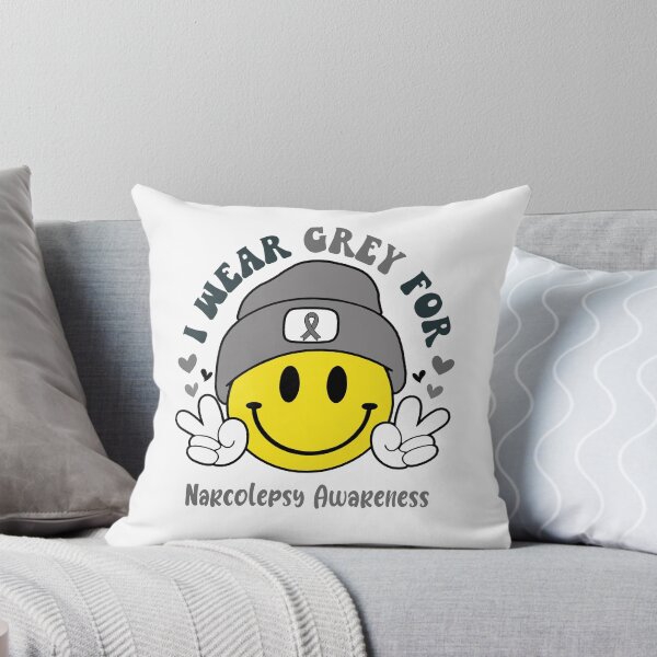 Item preview, I Wear Grey For Narcolepsy Awareness, Narcolepsy Awareness Month designed and sold by KatMercerr.