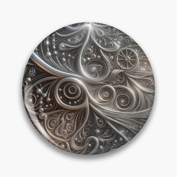 Item preview, Silver Filigree designed and sold by Heather Wooldridge.