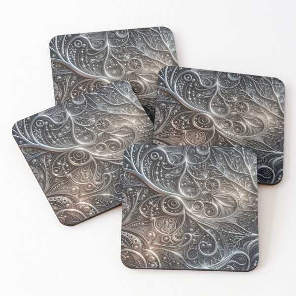 Item preview, Silver Filigree designed and sold by Heather Wooldridge.