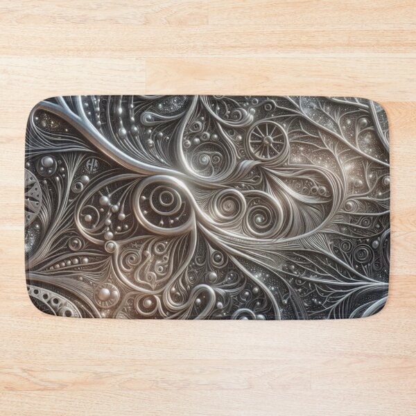 Item preview, Silver Filigree designed and sold by Heather Wooldridge.