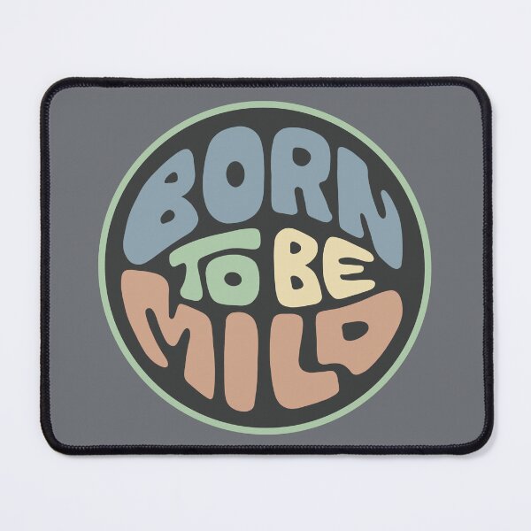 Item preview, Born To Be Mild Word Art designed and sold by Unhinged Heather.