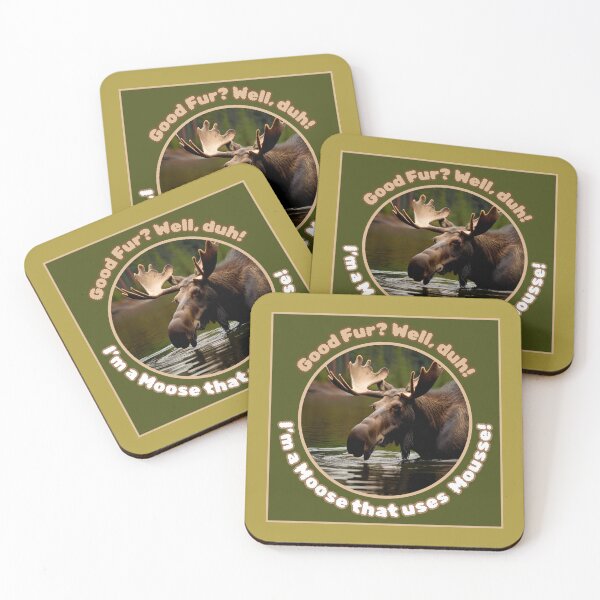 Item preview, Funny Moose Design 1 designed and sold by CoyoteGifts.