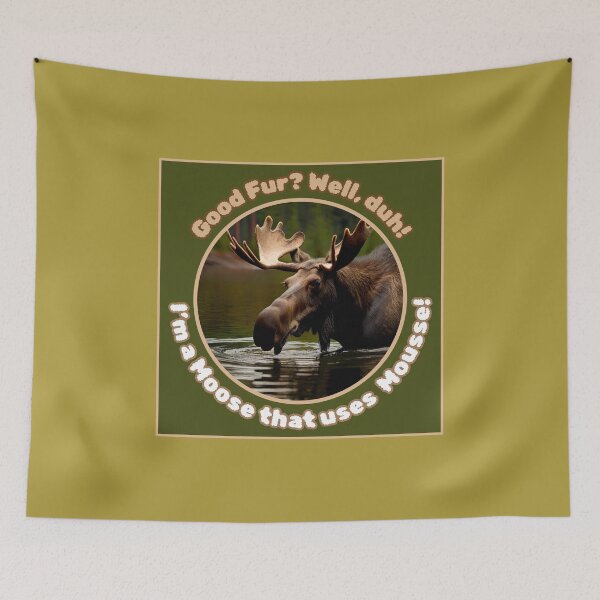Item preview, Funny Moose Design 1 designed and sold by CoyoteGifts.