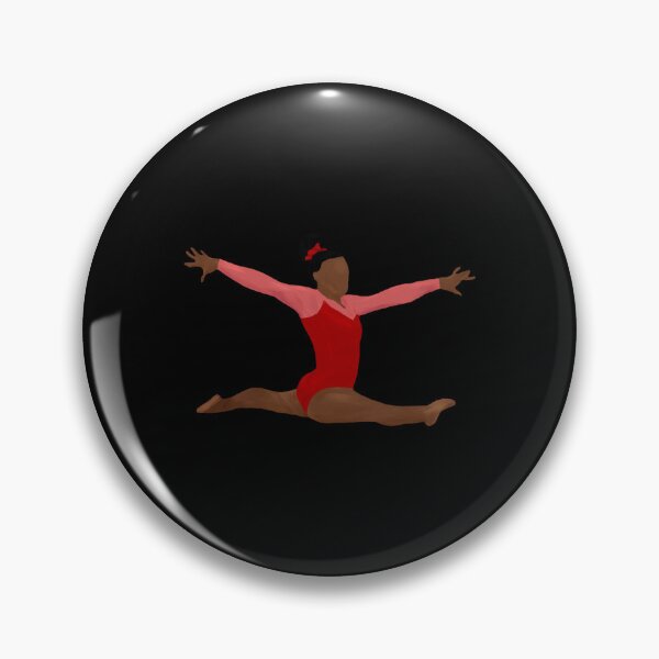 Item preview, Simone Biles - Red Leotard Gymnastics Art designed and sold by madpowellv.