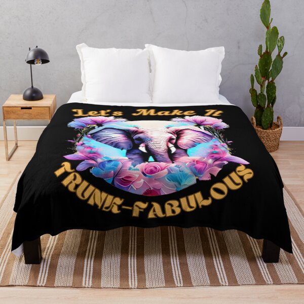 Item preview, Let's Make It Trunk-Fabulous. funny elephant designed and sold by ElephantVibes.