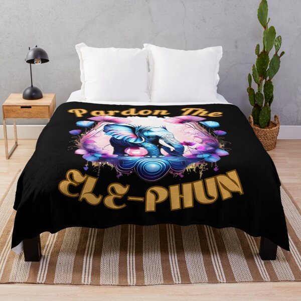 Item preview, Pardon The Ele-Phun. adorable elephant designed and sold by ElephantVibes.