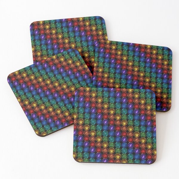 Item preview, Rainbow Emblem Signets designed and sold by IncoherentFab.