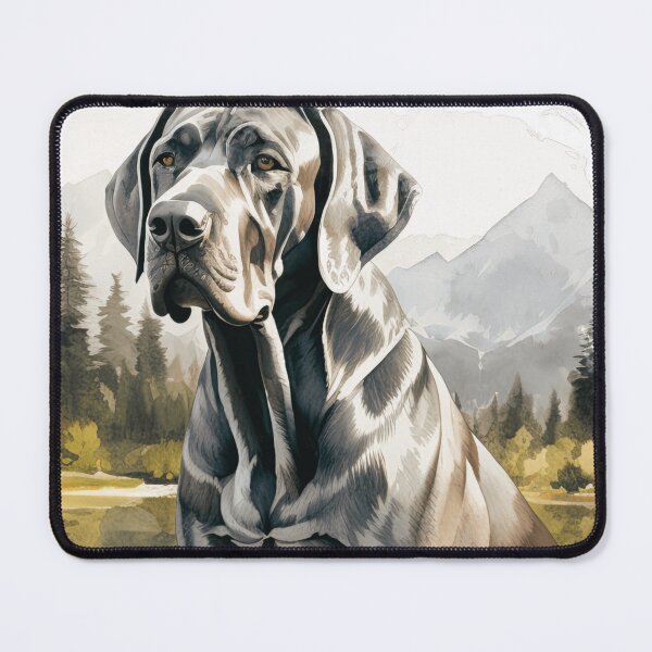 Item preview, Black Great Dane Hiking designed and sold by TheAnimalZ00.