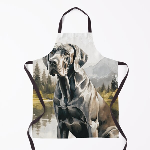 Item preview, Black Great Dane Hiking designed and sold by TheAnimalZ00.