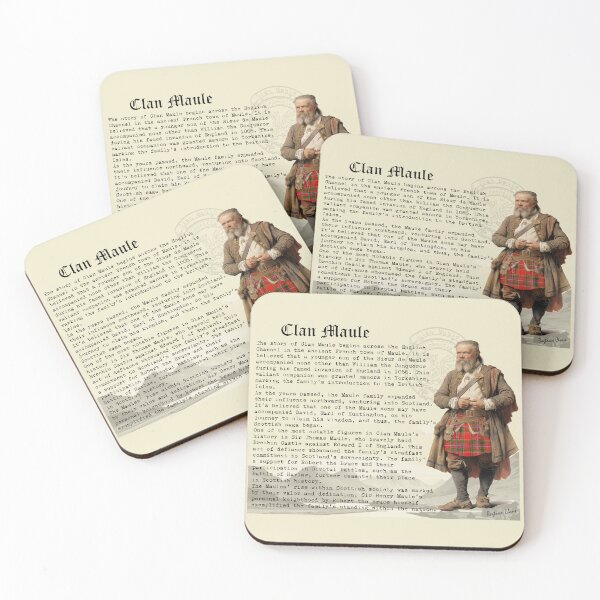 Item preview, Maule Scottish Clan History  designed and sold by BagTown Clans.