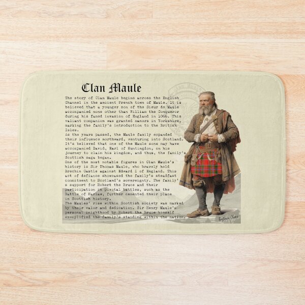 Item preview, Maule Scottish Clan History  designed and sold by BagTown Clans.