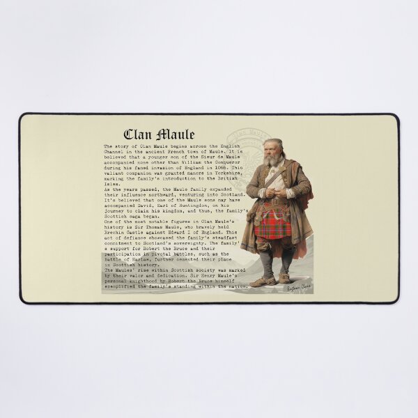 Item preview, Maule Scottish Clan History  designed and sold by BagTown Clans.