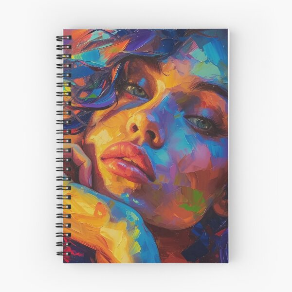 Item preview, Colored Woman Portrait designed and sold by Obsidian Ink by Wilshire.