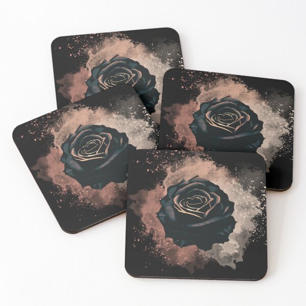 Item preview, Black and Gold Rose  designed and sold by Pixiejim.