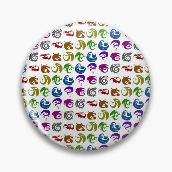 Item preview, Colorful Rainbow Emblem Signets on White designed and sold by IncoherentFab.