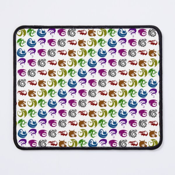 Item preview, Colorful Rainbow Emblem Signets on White designed and sold by IncoherentFab.
