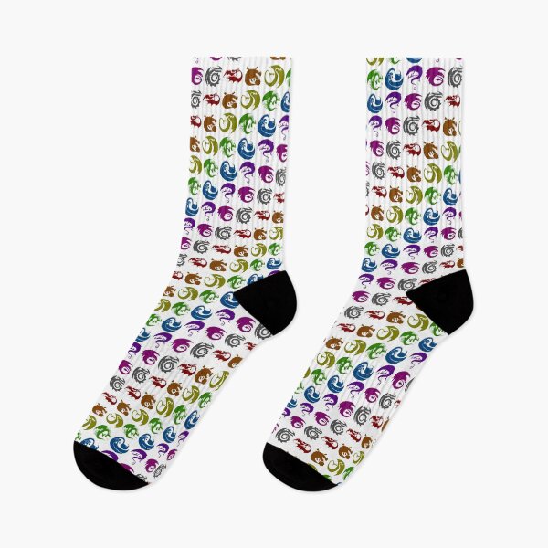 Item preview, Colorful Rainbow Emblem Signets on White designed and sold by IncoherentFab.