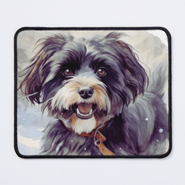 Item preview, Winter Snowy Havanese Dog designed and sold by TheAnimalZ00.