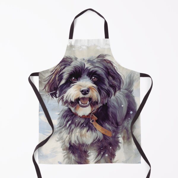 Item preview, Winter Snowy Havanese Dog designed and sold by TheAnimalZ00.