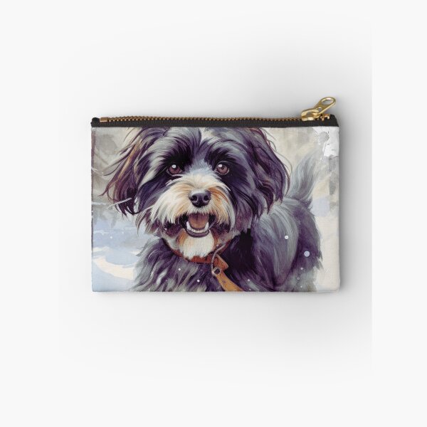 Item preview, Winter Snowy Havanese Dog designed and sold by TheAnimalZ00.