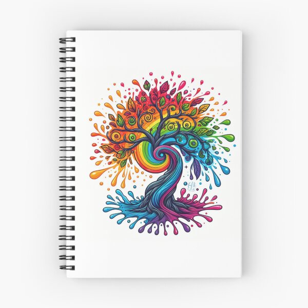 Item preview, Rainbow Splash Tree designed and sold by Heather Wooldridge.
