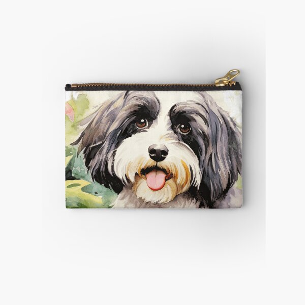 Item preview, Cute Havanese Floral Illustration designed and sold by TheAnimalZ00.