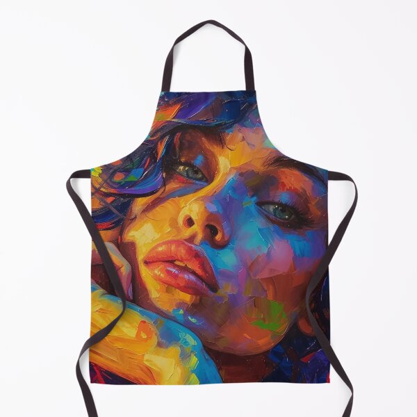 Item preview, Colored Woman Portrait designed and sold by Obsidian Ink by Wilshire.