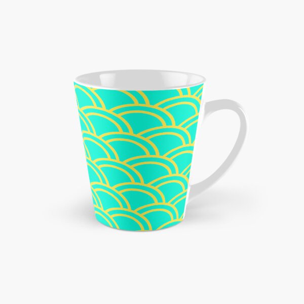 Item preview, Teal Canvas Yellow Double Arch Scales Boundless Decor designed and sold by Alchemy-A-La-G.