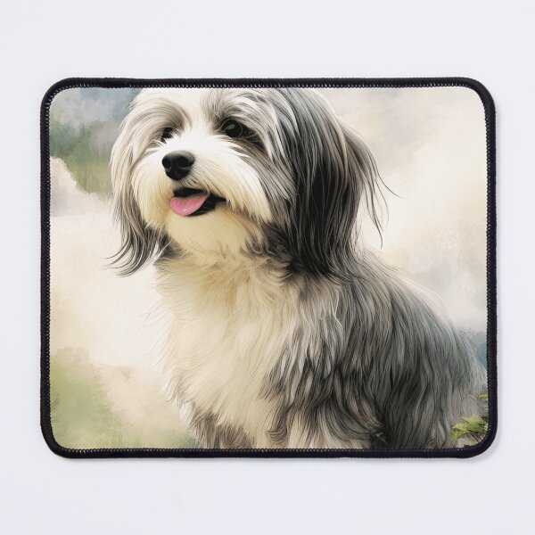 Item preview, Cute Havanese Dog Illustration designed and sold by TheAnimalZ00.